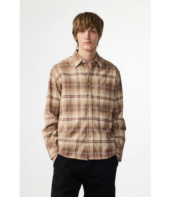 No Nationality NNO7 Deon Check Flannel Shirt