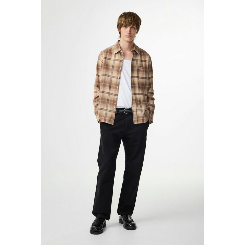No Nationality NNO7 Deon Check Flannel Shirt