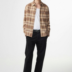 No Nationality NNO7 Deon Check Flannel Shirt