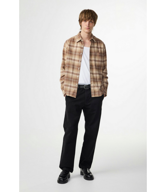 No Nationality NNO7 Deon Check Flannel Shirt