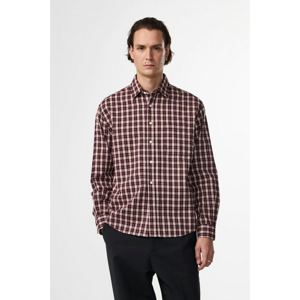 No Nationality NNO7 Deon Check Flannel Shirt