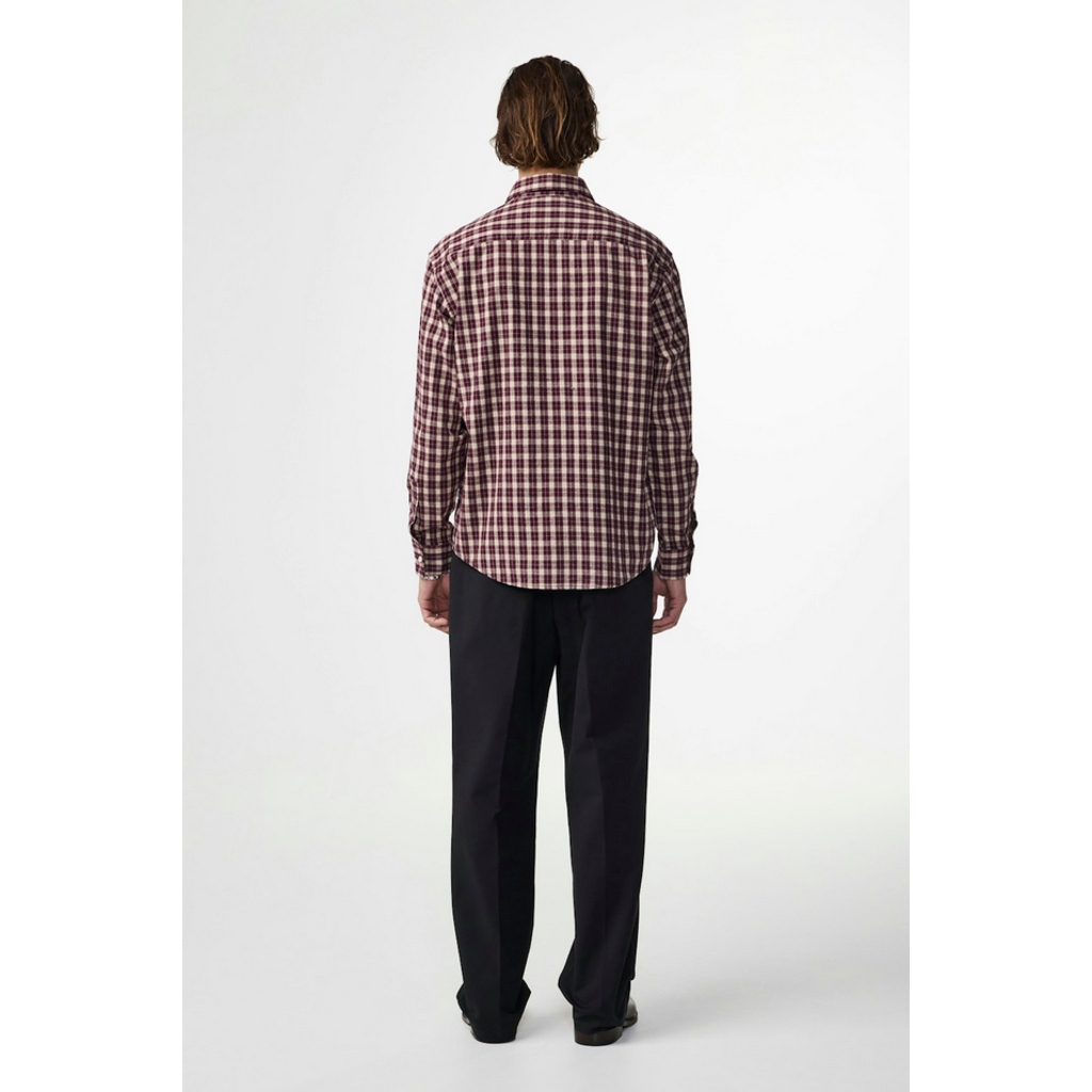 No Nationality NNO7 Deon Check Flannel Shirt