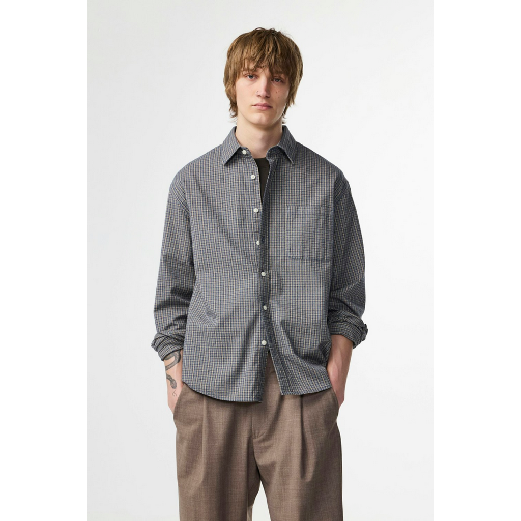 No Nationality NNO7 Deon Check Flannel Shirt