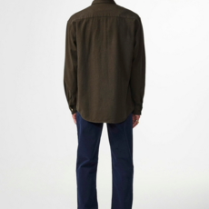 No Nationality NNO7 Deon Solid Flannel Shirt