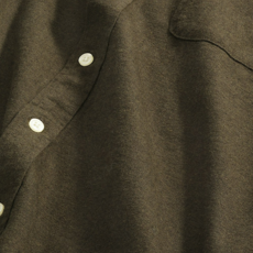 No Nationality NNO7 Deon Solid Flannel Shirt