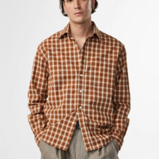 No Nationality NNO7 Deon Solid Flannel Shirt