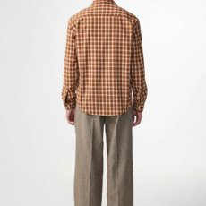 No Nationality NNO7 Deon Solid Flannel Shirt