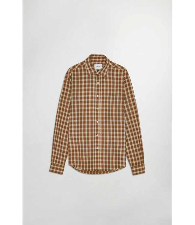 No Nationality NNO7 Deon Solid Flannel Shirt
