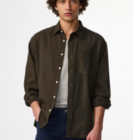 No Nationality NNO7 Deon Solid Flannel Shirt