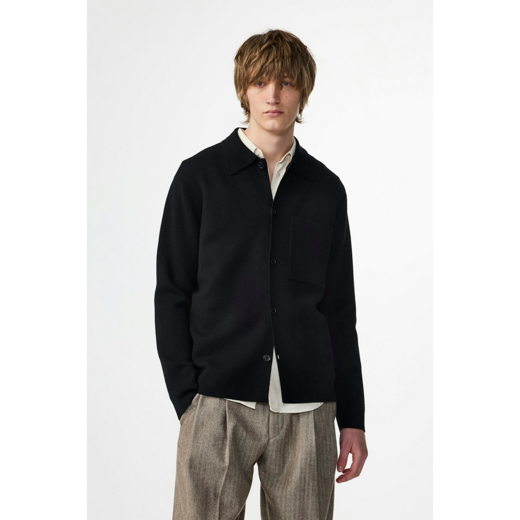 No Nationality NNO7 Jonas Wool Overshirt