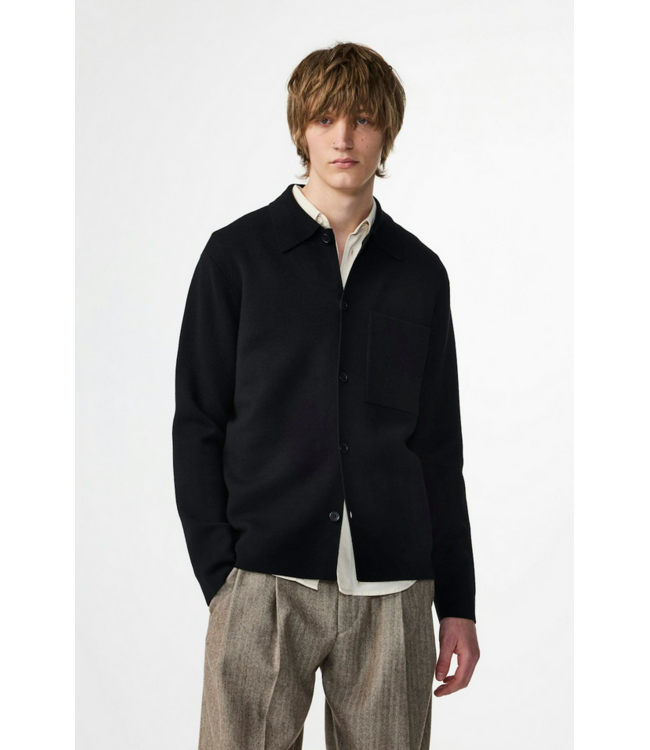 No Nationality NNO7 Jonas Wool Overshirt