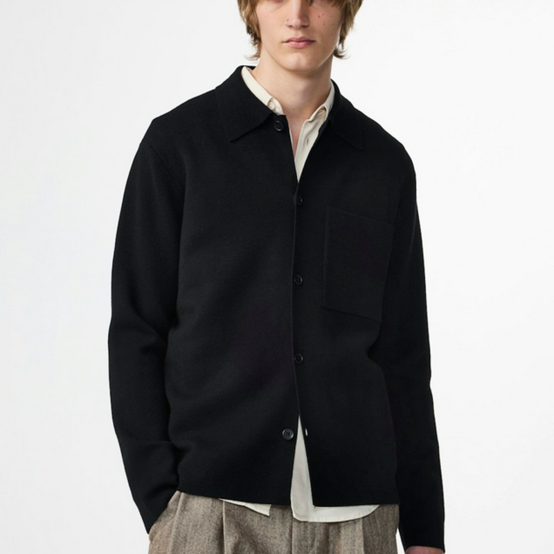 No Nationality NNO7 Jonas Wool Overshirt