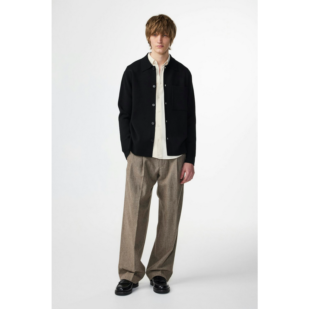 No Nationality NNO7 Jonas Wool Overshirt