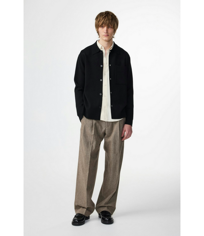 No Nationality NNO7 Jonas Wool Overshirt