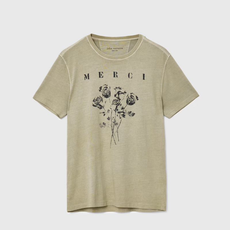 John Varvatos John Varvatos Merci SS Crew Tee