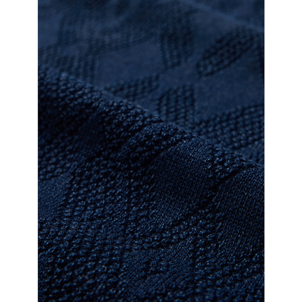 John Varvatos John Varvatos Brycen LS Broken Argyle Crew