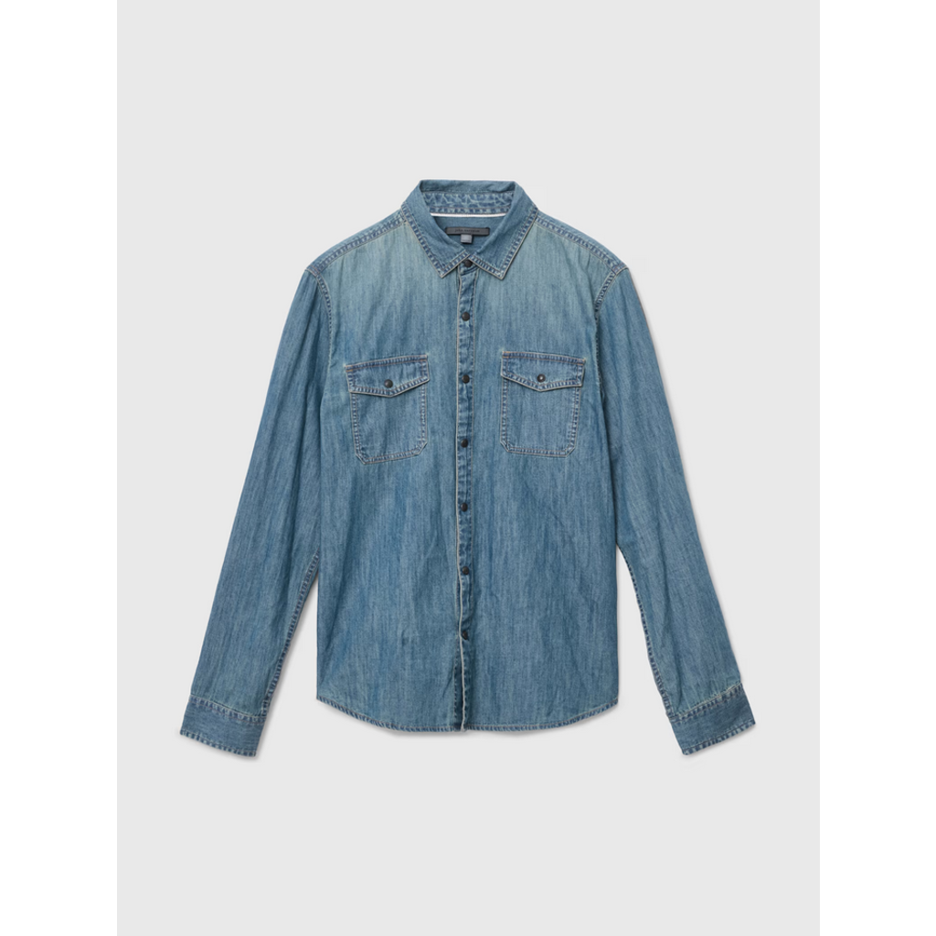 John Varvatos John Varvatos Otto  LS Snap Front