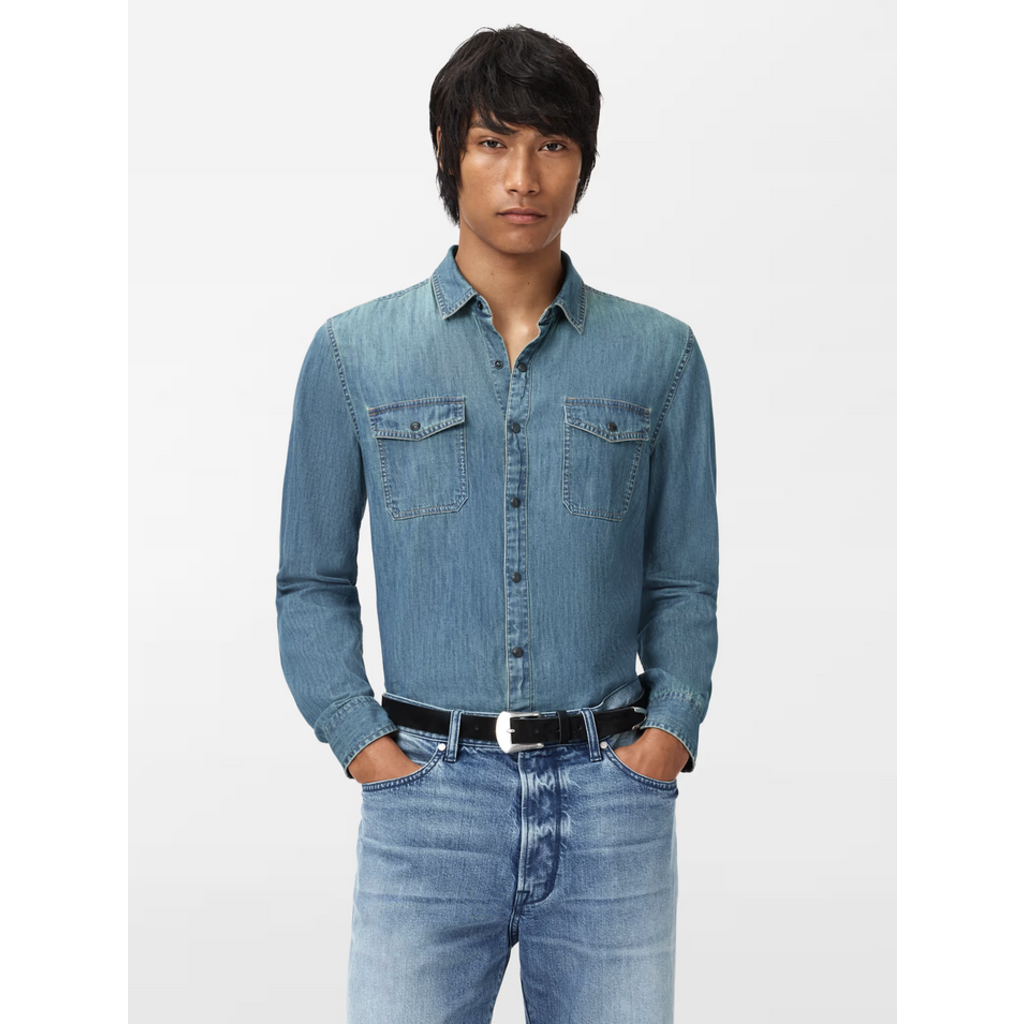 John Varvatos John Varvatos Otto  LS Snap Front