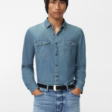 John Varvatos John Varvatos Otto  LS Snap Front