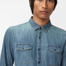 John Varvatos John Varvatos Otto  LS Snap Front