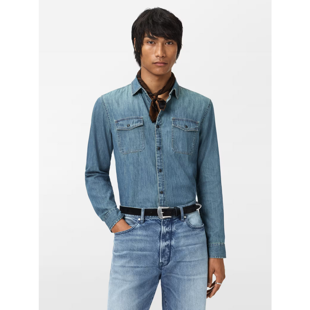 John Varvatos John Varvatos Otto  LS Snap Front