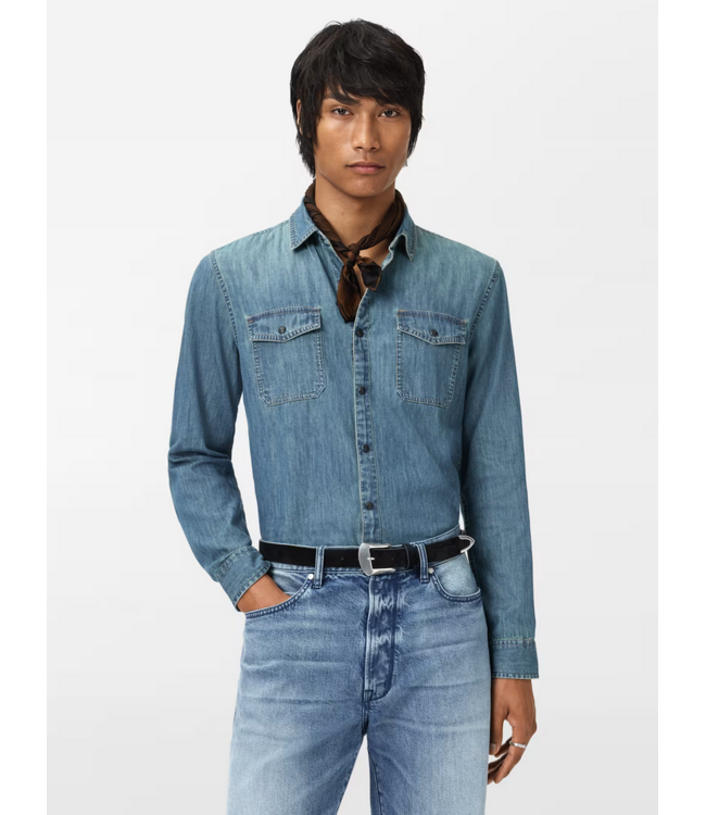 John Varvatos John Varvatos Otto  LS Snap Front