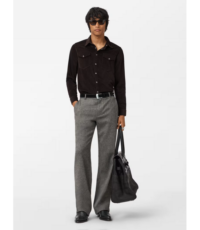 John Varvatos John Varvatos Andres LS Knit Snap Shirt