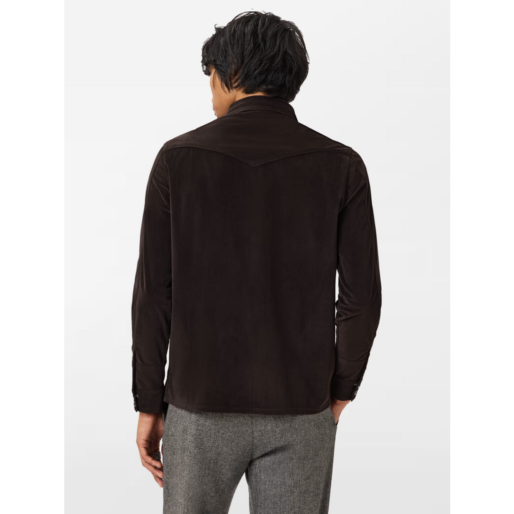 John Varvatos John Varvatos Andres LS Knit Snap Shirt