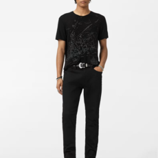 John Varvatos John Varvatos Embroider Map SS Tee