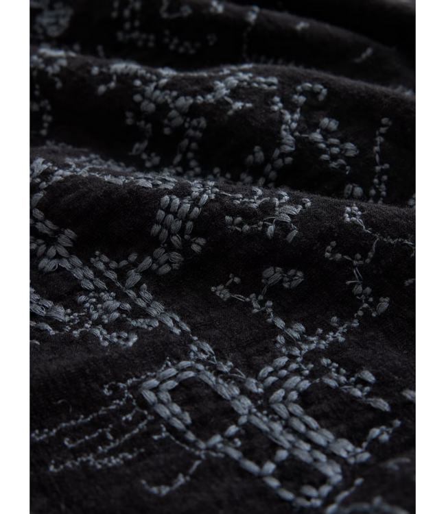 John Varvatos John Varvatos Embroider Map SS Tee