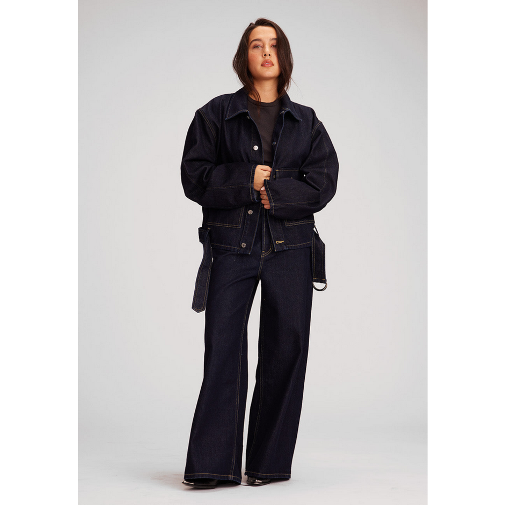Ladies Etica ETICA Nelson Belted Trucker