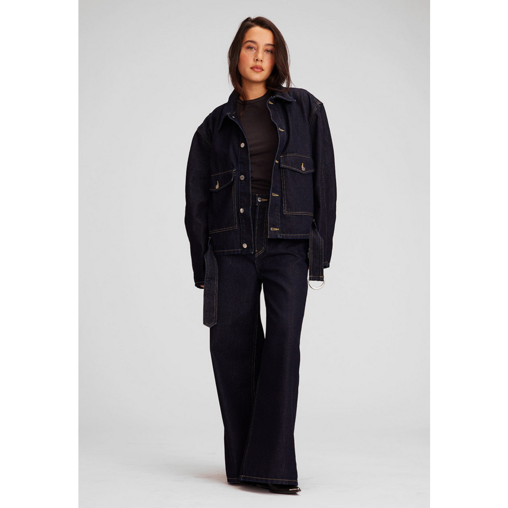 Ladies Etica ETICA Nelson Belted Trucker