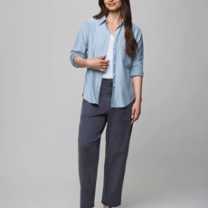 Ladies SPLENDID Splendid Kenna Stripe Button Down Shirt