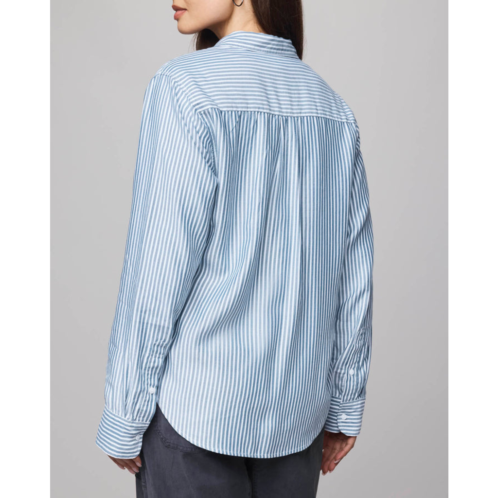 Ladies SPLENDID Splendid Kenna Stripe Button Down Shirt