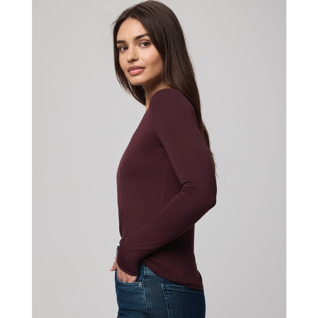 Ladies SPLENDID Splendid Bamboo LS Tee