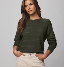 Ladies SPLENDID Splendid Pointelle Sweater