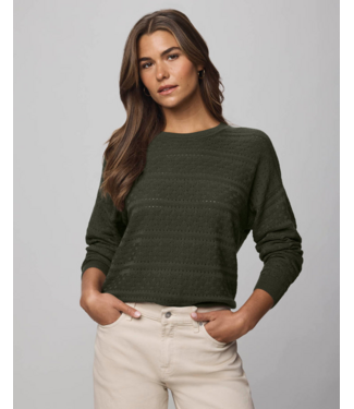 Ladies SPLENDID Splendid Pointelle Sweater