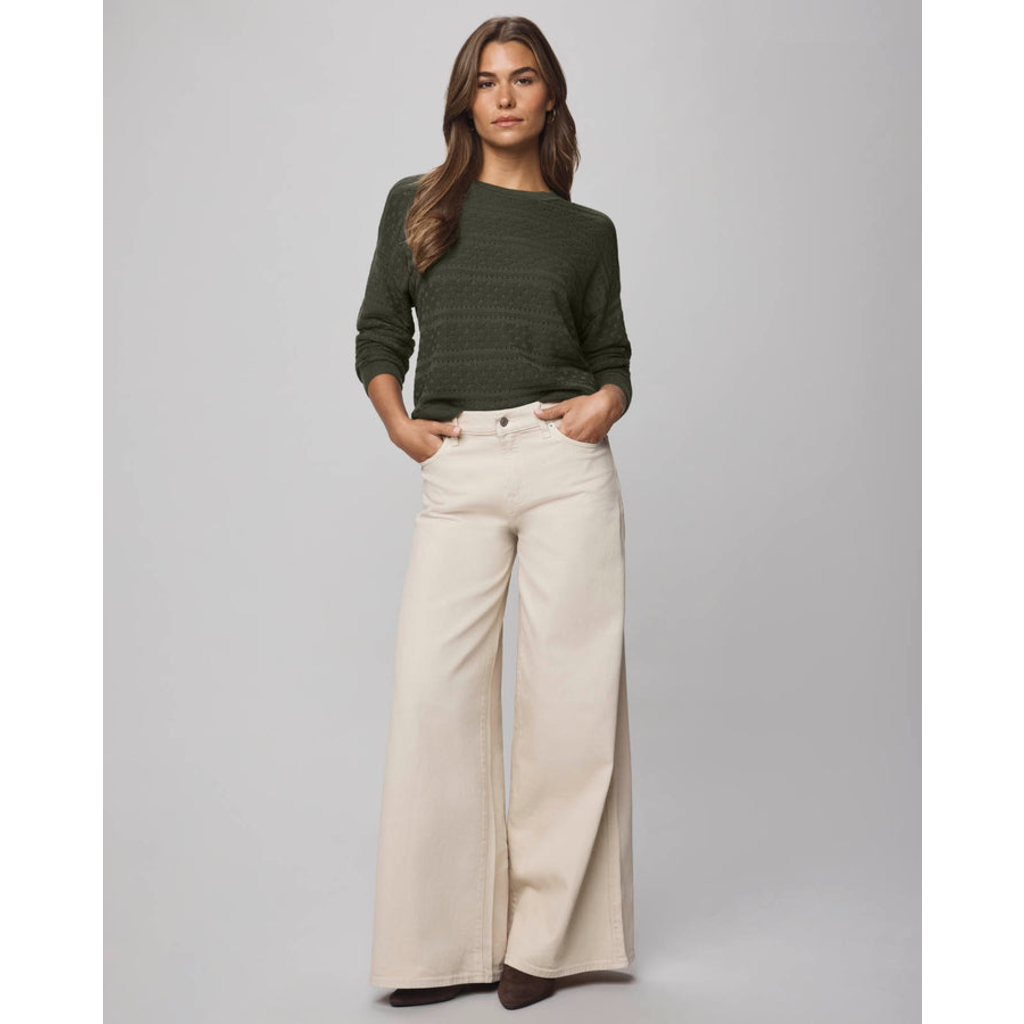 Ladies SPLENDID Splendid Pointelle Sweater
