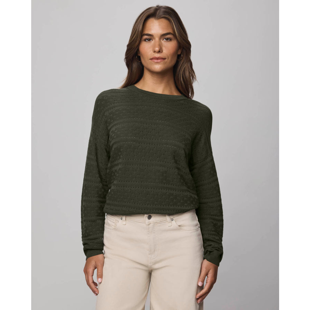 Ladies SPLENDID Splendid Pointelle Sweater