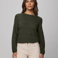 Ladies SPLENDID Splendid Pointelle Sweater