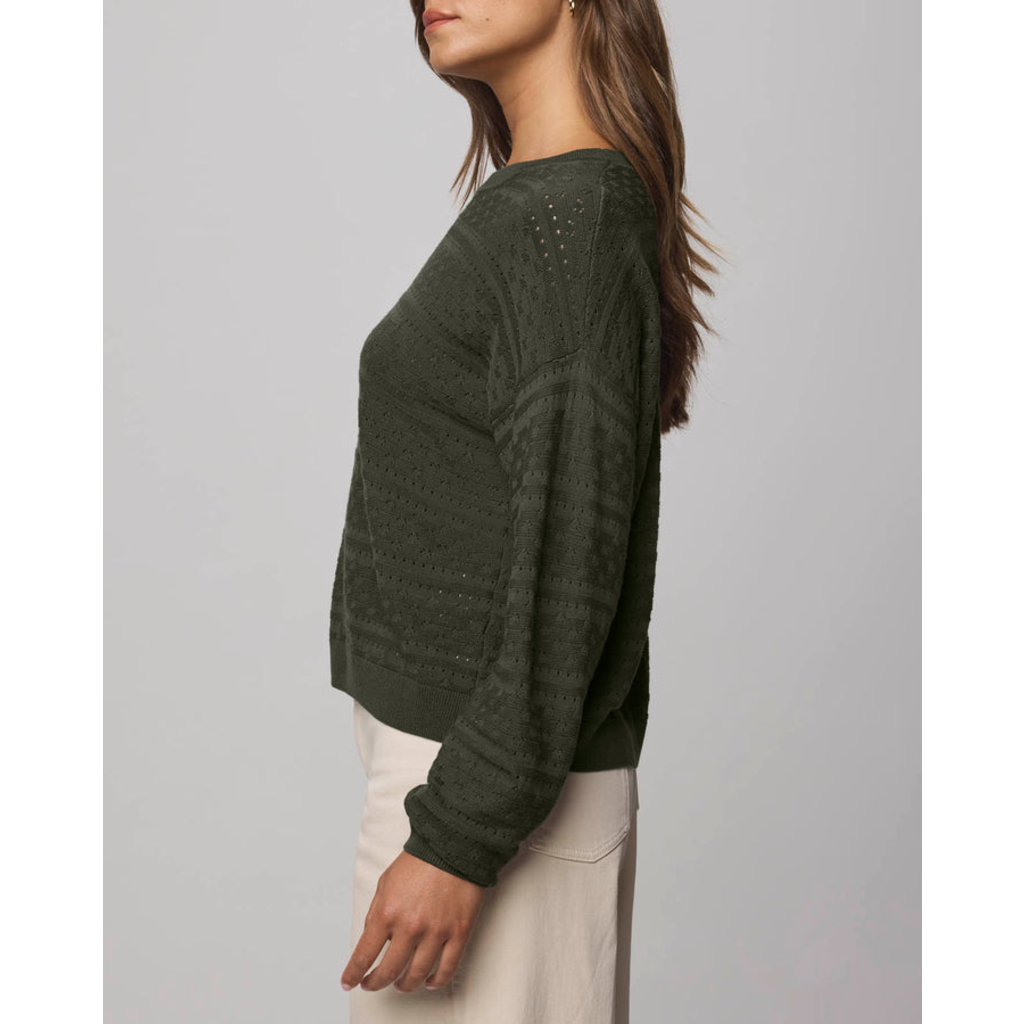 Ladies SPLENDID Splendid Pointelle Sweater