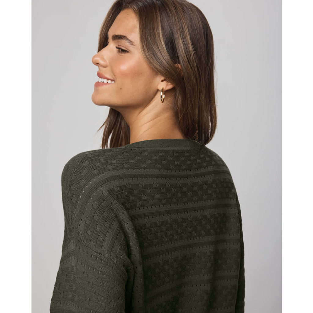 Ladies SPLENDID Splendid Pointelle Sweater