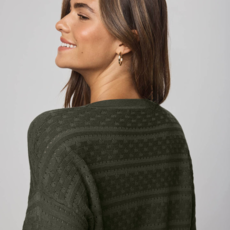 Ladies SPLENDID Splendid Pointelle Sweater