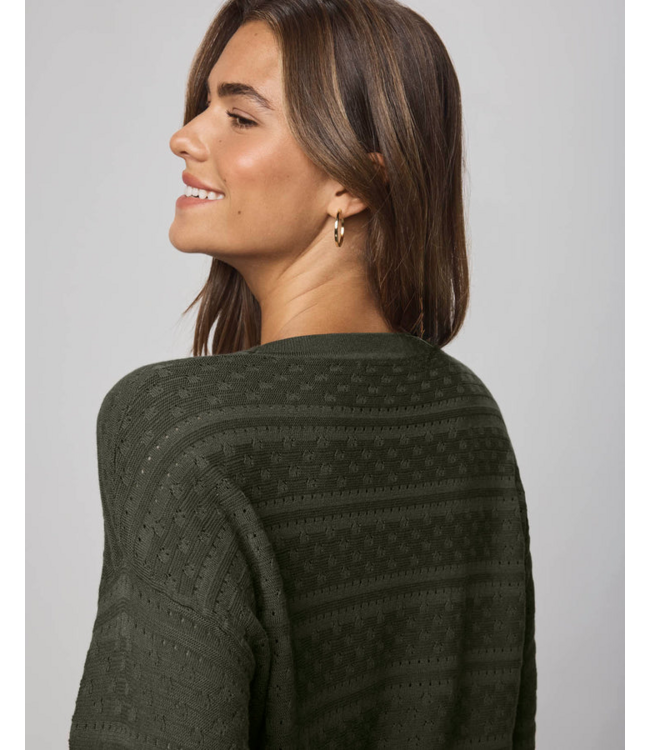 Ladies SPLENDID Splendid Pointelle Sweater