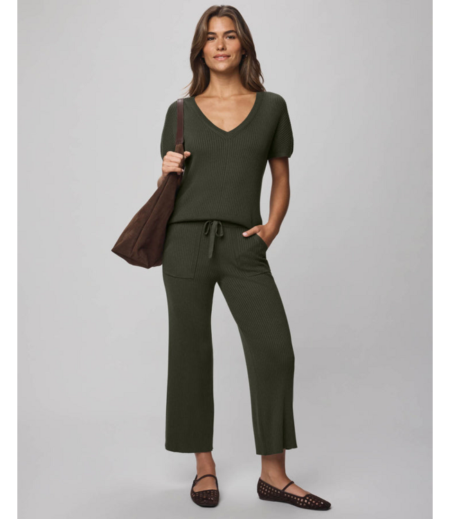 Ladies SPLENDID Splendid Georgie Rib Pant