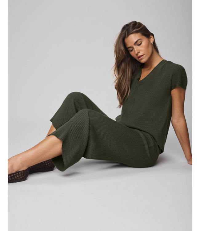 Ladies SPLENDID Splendid Georgie Rib Pant