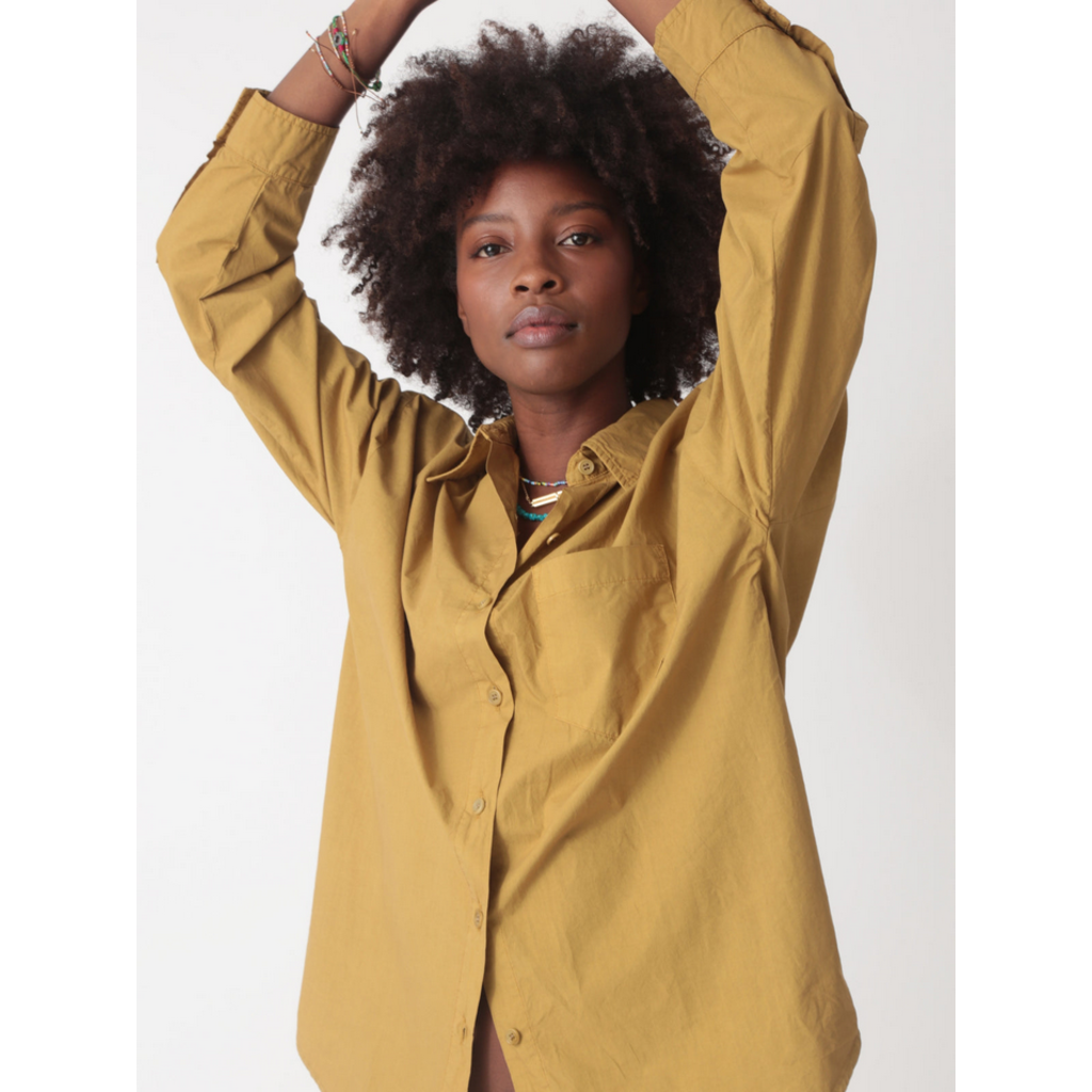 Ladies Electric & Rose Electric & Rose Boyfriend LS Shirt