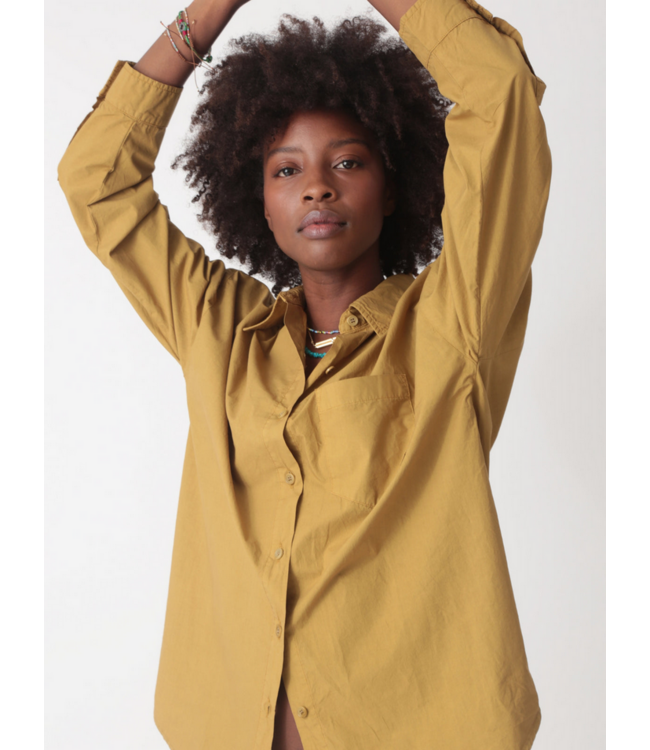 Ladies Electric & Rose Electric & Rose Boyfriend LS Shirt