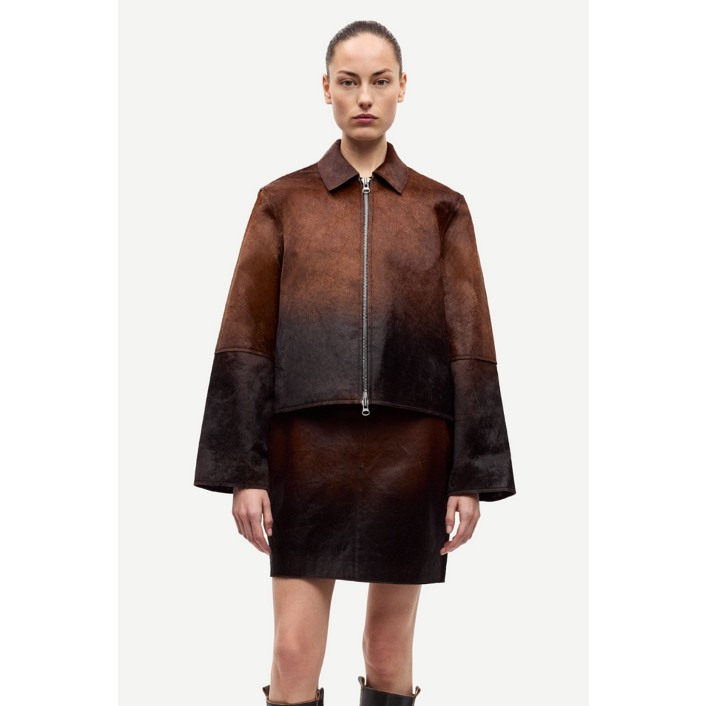 SAMSOE SAMSOE Lylo Leather Jacket