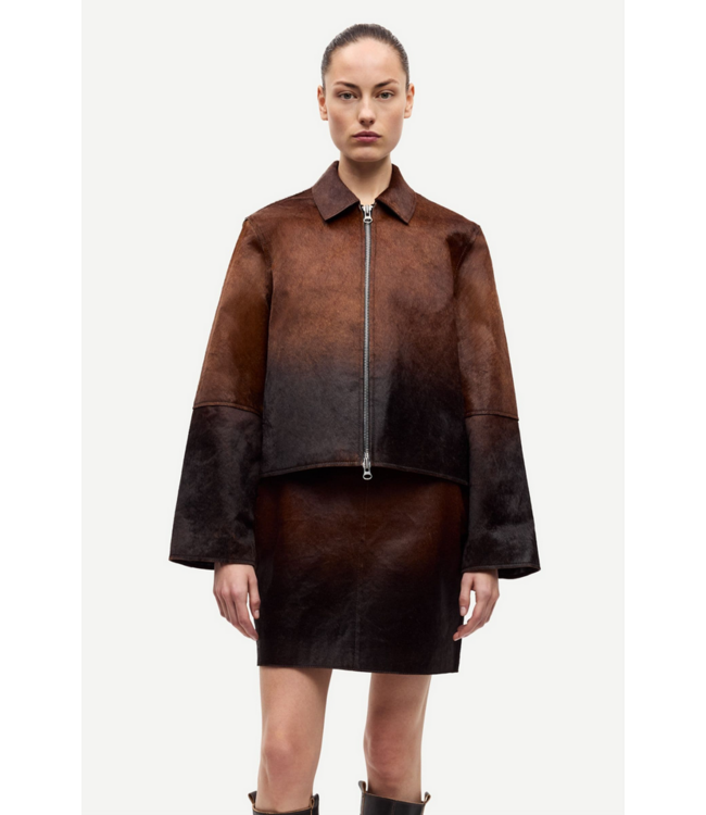 SAMSOE SAMSOE Lylo Leather Jacket